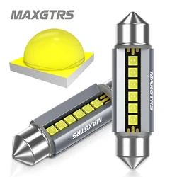 2x High Quality 31mm 36mm 41mm C5W C10W XBD LED CANBUS Car Festoon Light Auto Interior Dome Lamp Reading Bulb 6000K White