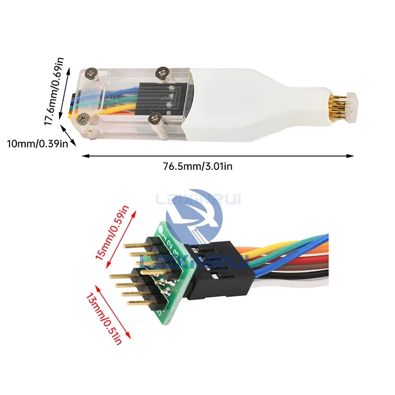 SOIC8 SOP8/WSON8/QDFN8 VSOP8 Chip Download, Burning, Probe Spring Needle Flash Eeprom Chip burner Wire 5.8MM 6.8MM 8.5MM 4.4MM