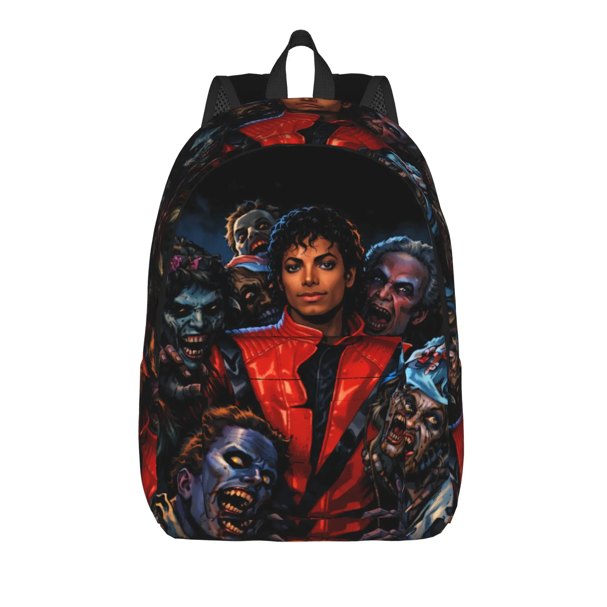 Michael Jacksons Musical Movie 2026 Backpack  Trekking Backpacks Teen Designer Pattern High School Bags Aesthetic Rucksack