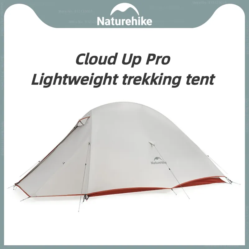 Naturehike Cloud Up Pro-2 People Hiking Tent Outdoor Ultralight 20D Nylon Waterproof Travel Tent New Camping Three seasons Tent