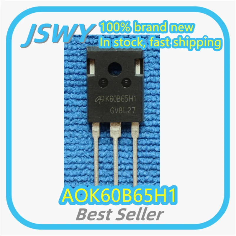 (3/30pcs) AOK60B65H1 TO-247 Power Transistor Chip IC K60H65H1 Silk Screen Original Stock Electronics