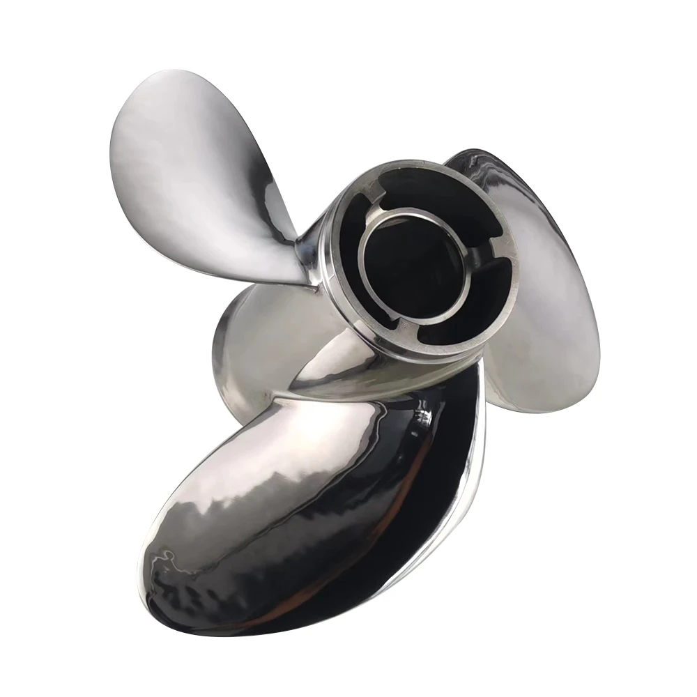 

【2025】Новый трехлопастной гребной винт из нержавеющей стали 14 1/2\"*25\" для подвесных моторов мощностью 150-300 л.с. – незаменимая деталь