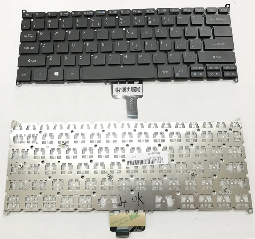 New US Keyboard For Acer Aspire R14 R5-471 R5-471T R5-471T-534X English Black backlit