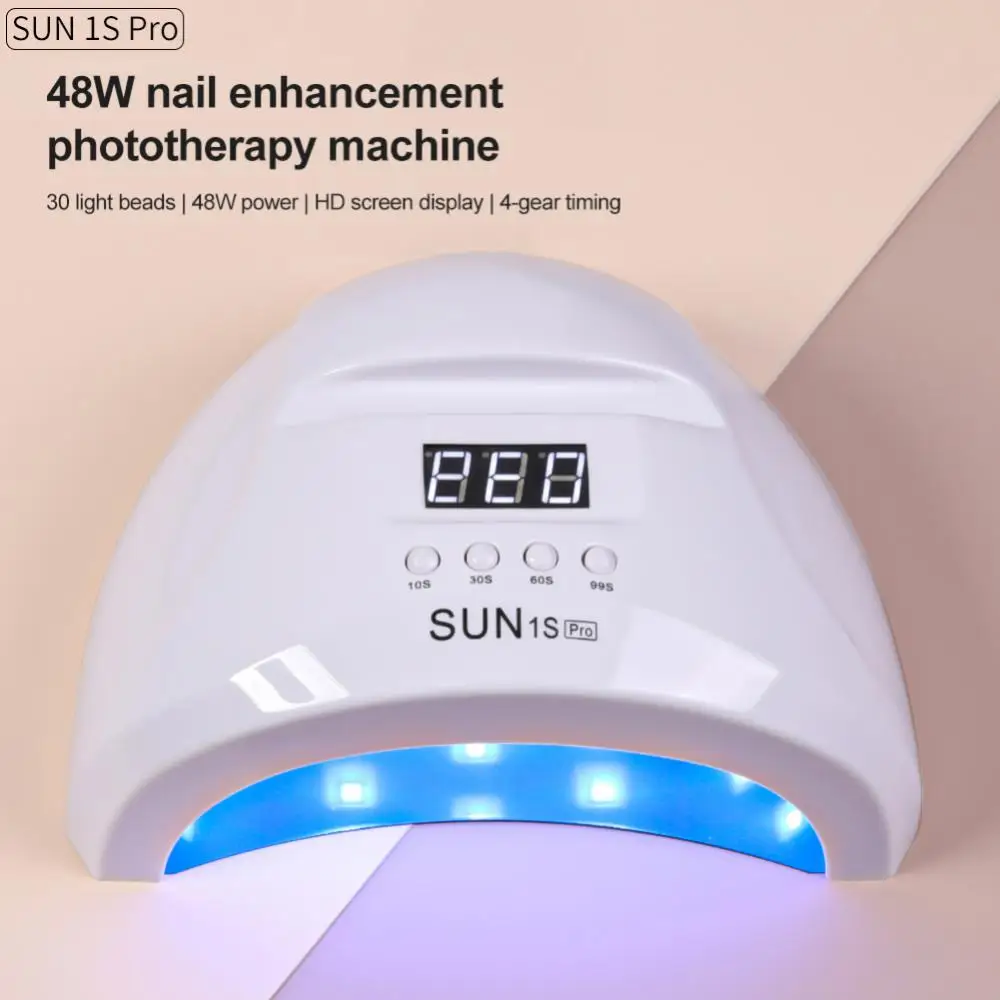 /18W Nail Lamp LED Nail Dryer For Acrylic Nail Gel Drying Lamp With Low Heat Mode Smart Sensor Nail Art Salon Manicure Machine