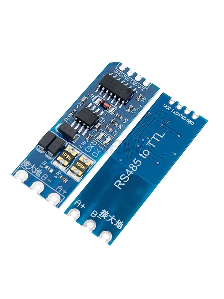 Convertisseur industriel TTL vers RS485, Module de contrôle de débit automatique, levier de vitesse de niveau UART 3.3V/5V, Conversion de Signal Stable à double puissance