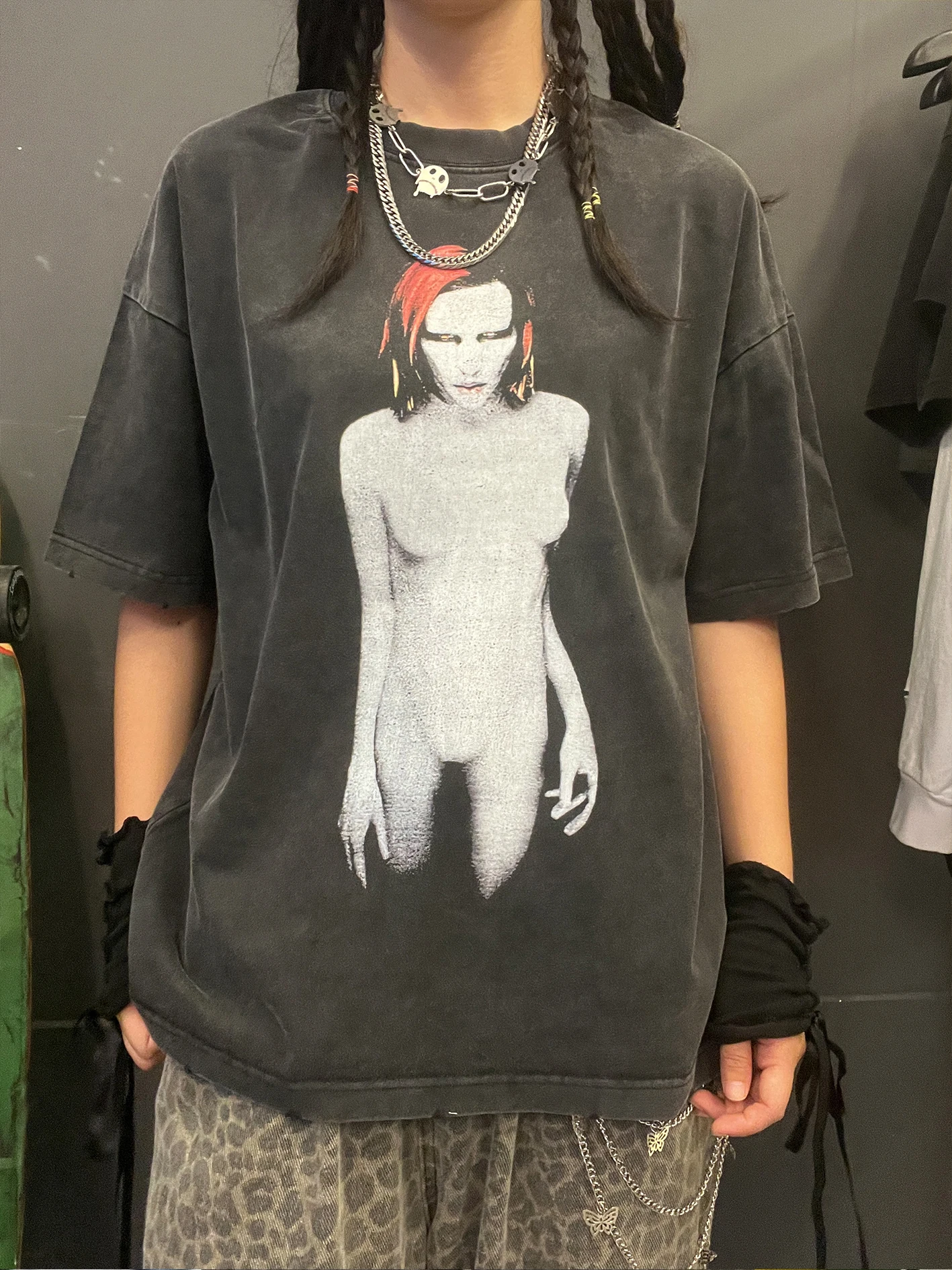 heavyweight-330g-marilyn-manson-mechanical-animal-vintage-short-sleeve-t-shirt-casual-style-summer-2025-fashion-trend