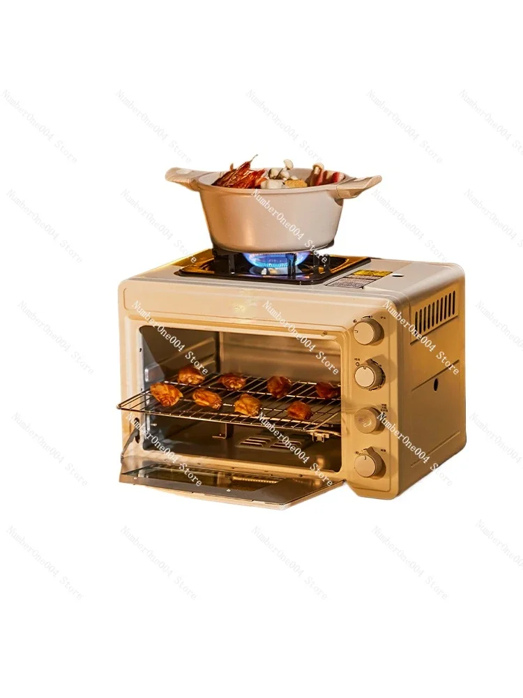 Applicable to Outdoor Gas Portable Multi-function Cassette Integrated Barbecue Grill Camping