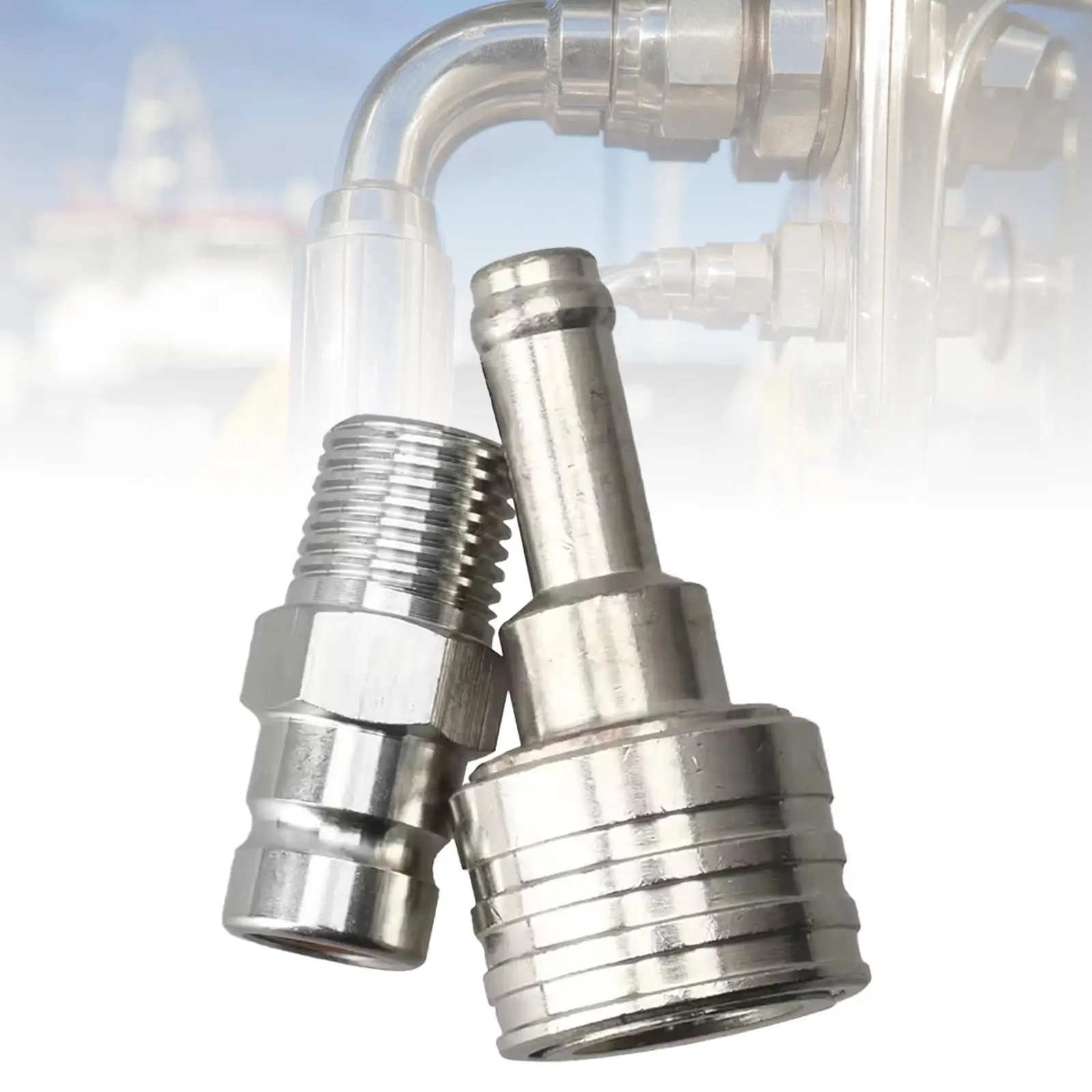 マリン燃料ラインコネクタ頑丈なボートエンジン燃料アダプター多用途4-225hp-8-140hpマリンアタッチメント用燃料コネクタ