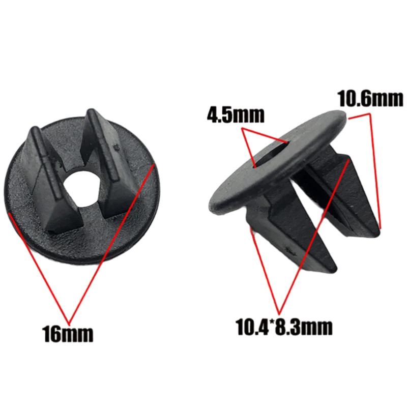 

20 шт. OE: 86848-22000 8684822000 автомобильный зажим для крепления брызговика для Hyundai K31