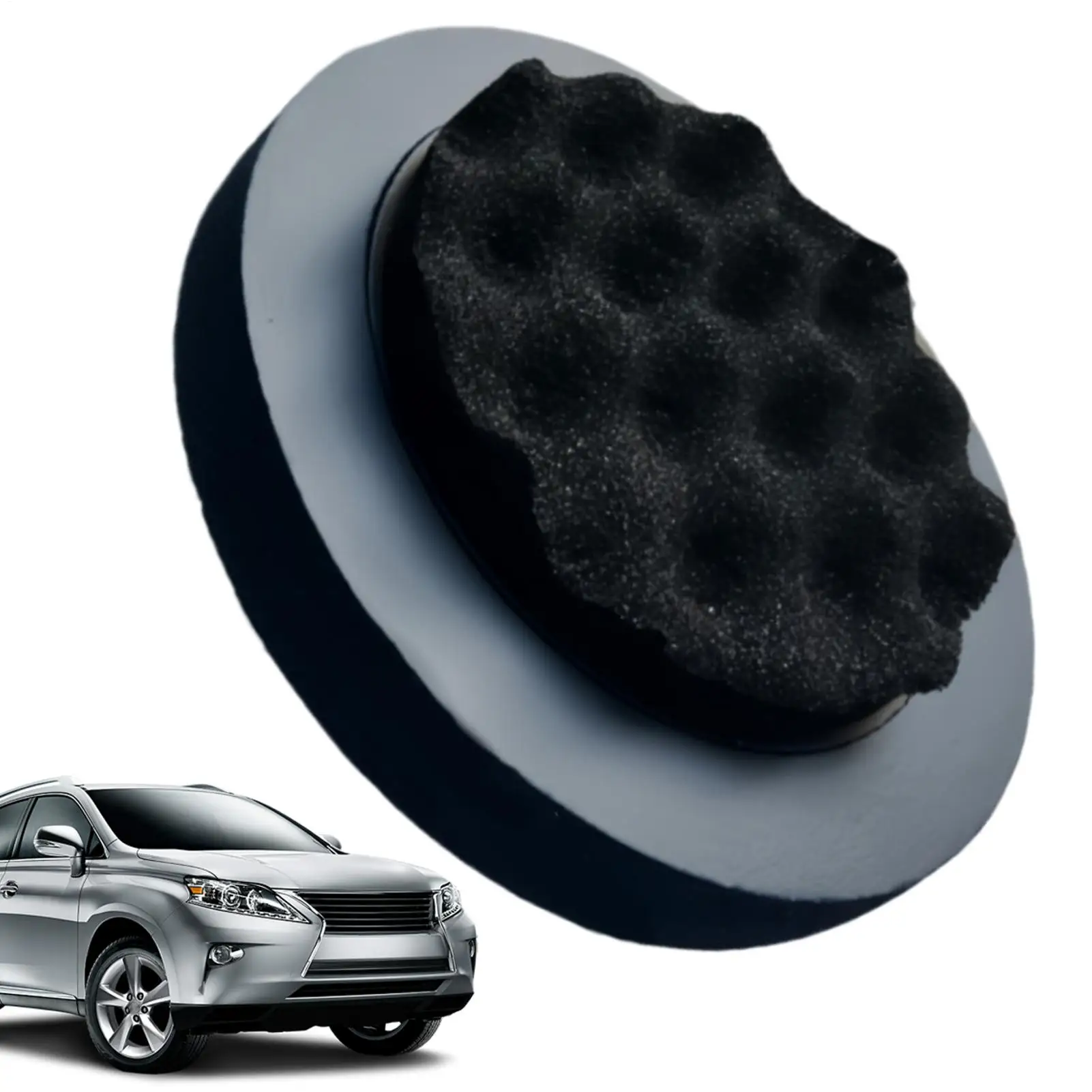 Speaker Foam 6.5 Inch Universal Self-Adhesive Shockproof Speaker Foam Ring Gasket Pad for Automotive Truck SUV Garage Highway