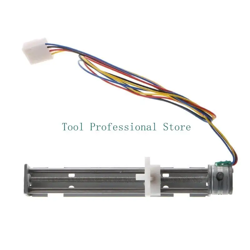 57QF 4-9V Drive Stepper Motor Screw with Nut Slider 2 Phase 4 Wire For Laser E