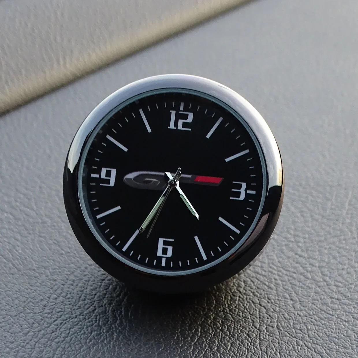 ساعة تزيين السيارة ساعة كوارتز إلكترونية داخلية معدلة لسيارة بيجو GT 307 206 407 207 3008 208 4008 5008 308 #1