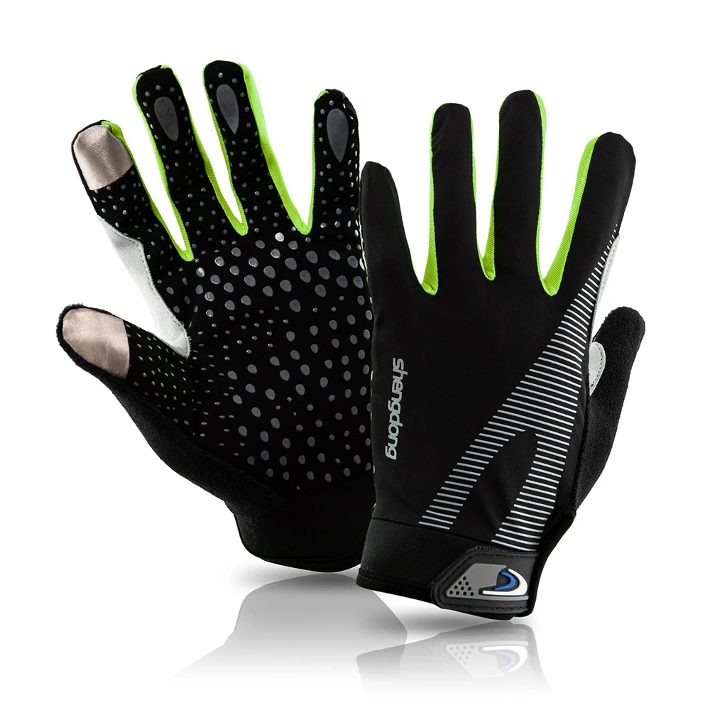 

Ice Silk All Finger Sunscreen Gloves Summer Outdoor Sports Fishing Bicycle Motorcycle Touch Screen Riding Gloves For Woman Man