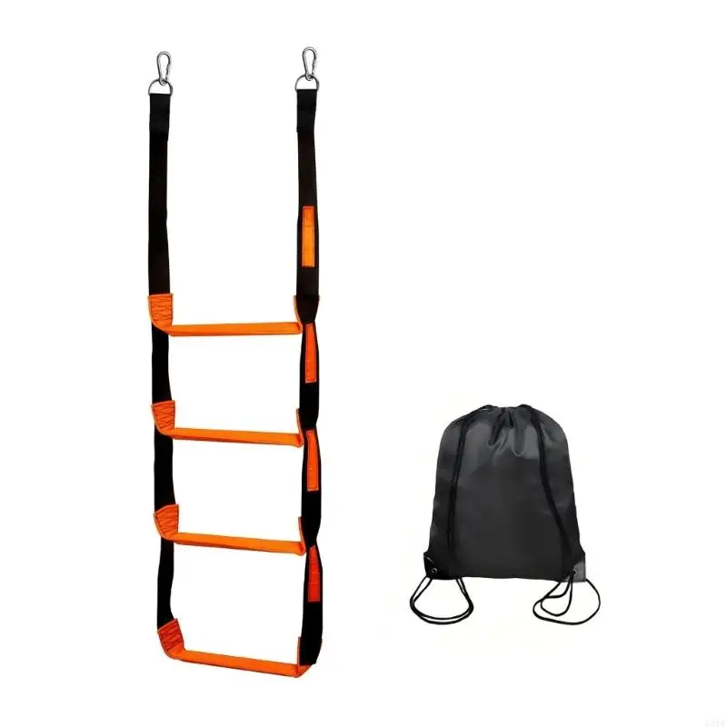 

2025 Installation Vessel Ladder 4 Step Not Slip Plan Permanent Polyester Rope Marine Addition