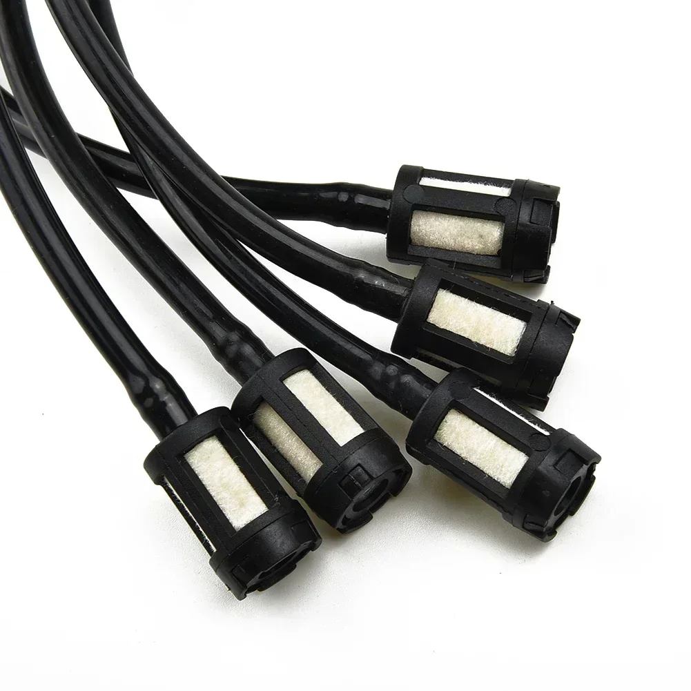 5pcs Fuel Oil Pipes Line Assembly For Strimmer/Mower Parts Fittings Garden Fuel Tank Rubber Seal Bung Pipe Chainsaw Parts