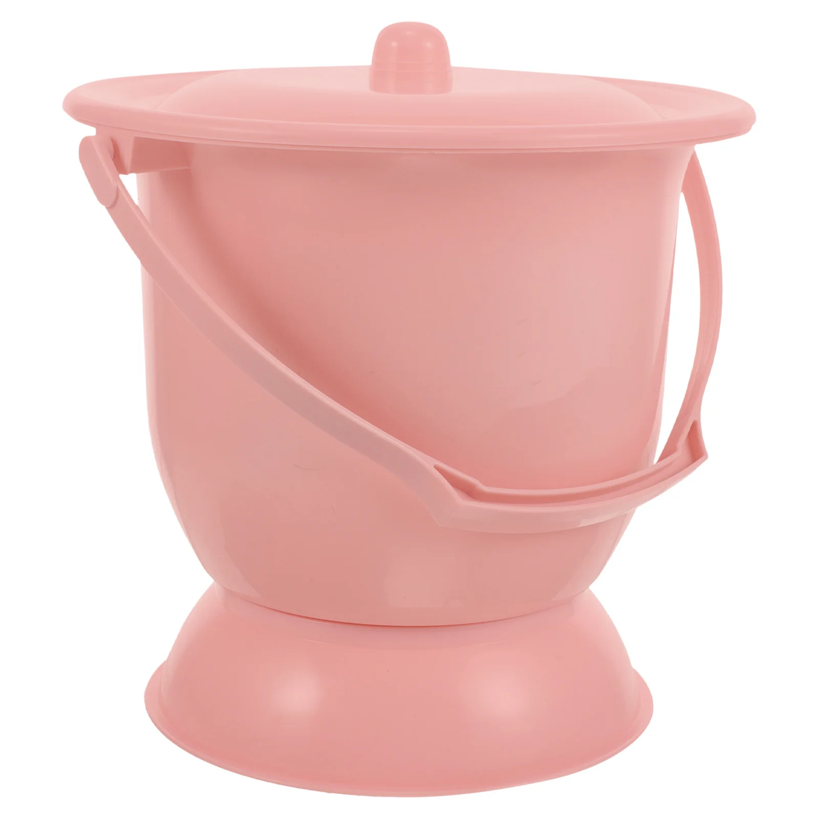 وعاء غرفة سرير بلاستيكي لغرفة النوم، مبولة محمولة، خفيفة الوزن، دلو بول متين، حواف ناعمة، سهلة التنظيف، قابلة لإعادة الاستخدام