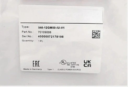 العلامة التجارية الجديدة الأصلي IA6-12GM50-IU-V1 IA6-12GM35-U-V1 النقل السريع #1