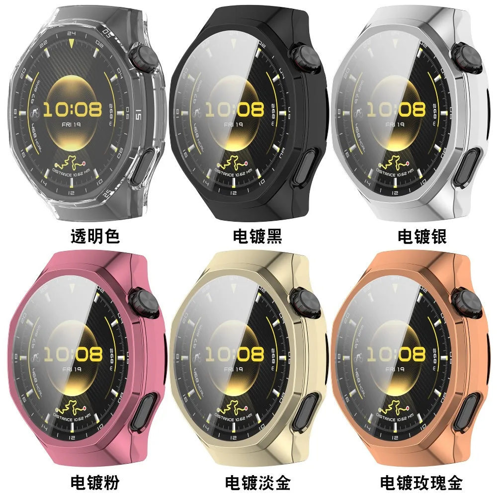 Soft TPU Cover For Huawei Watch GT6 Pro 46mm smart Full Screen Protector Bumper Case For Huawei Watch GT 6 Pro 46mm Accessories image 3