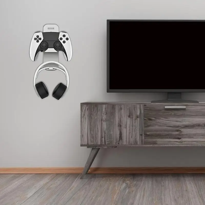 M17B حائط الجرف الجرف حزمة الحزمة المعدنية مع وحدة تحكم وسماعات رأس الجدار حلول تخزين الرف