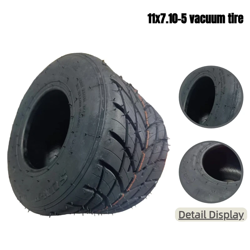 11x7.10-5 vacuum tire suitable for kart drifting car 11X7.10-5 vacuum tire replacement