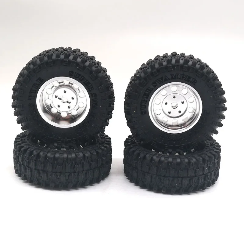 4PCS SCX24 Climbing Tire 1/24 Tire 1.0 Inch for Xiaomi Jimny Parts