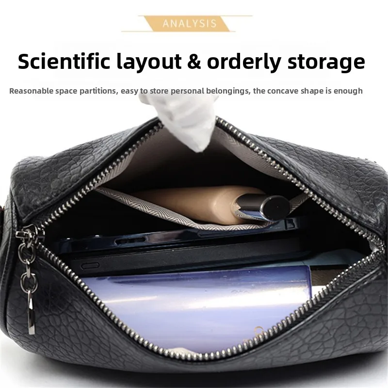 

Однотонные женские сумки через плечо в форме подушки из мягкой кожи, универсальная сумка-мессенджер, шикарная женская сумка с регулируемым широким ремешком