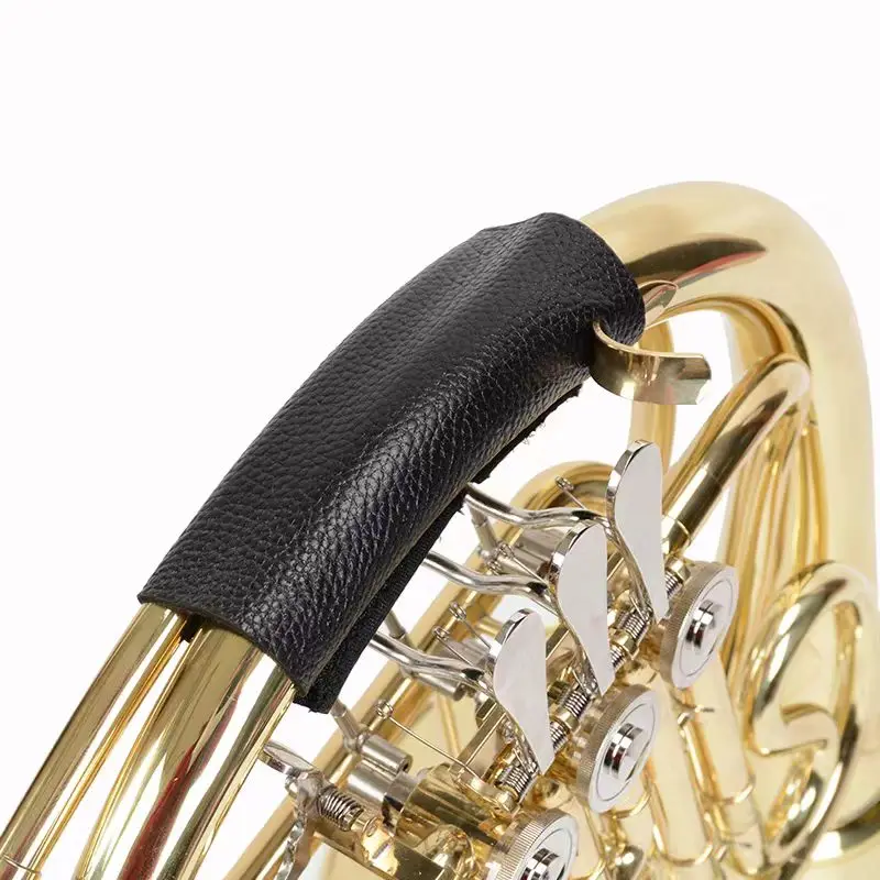 French horn hand guard French horn special anti-slip leather handle cover, protective leather sheath, anti-abrasion protection