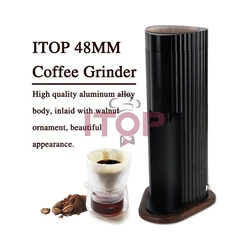 ITOP Hexa-48 Coffee Grinder 48mm Conical Burrs 120 Levels of Grinding Degree for Whole Coffee Type Grind Espresso Coffee Miller