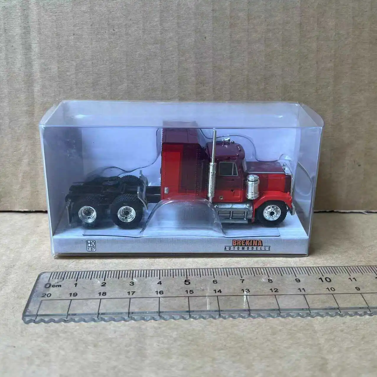 BREKINA HO 1/87 échelle véritable tracteur camion modèle en plastique jouet à collectionner cadeau Souvenir affichage ornements