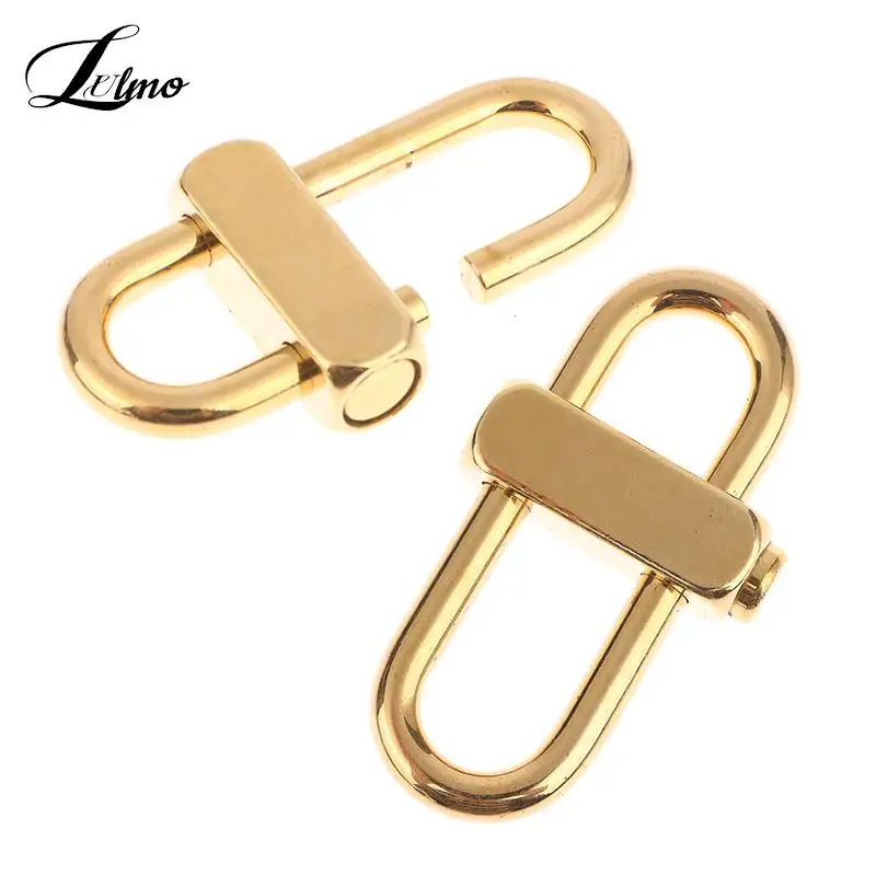 Lock Clip Key Chain For Girl Brass Keychain Anti-oxidation Anti-rust Decorative Brass