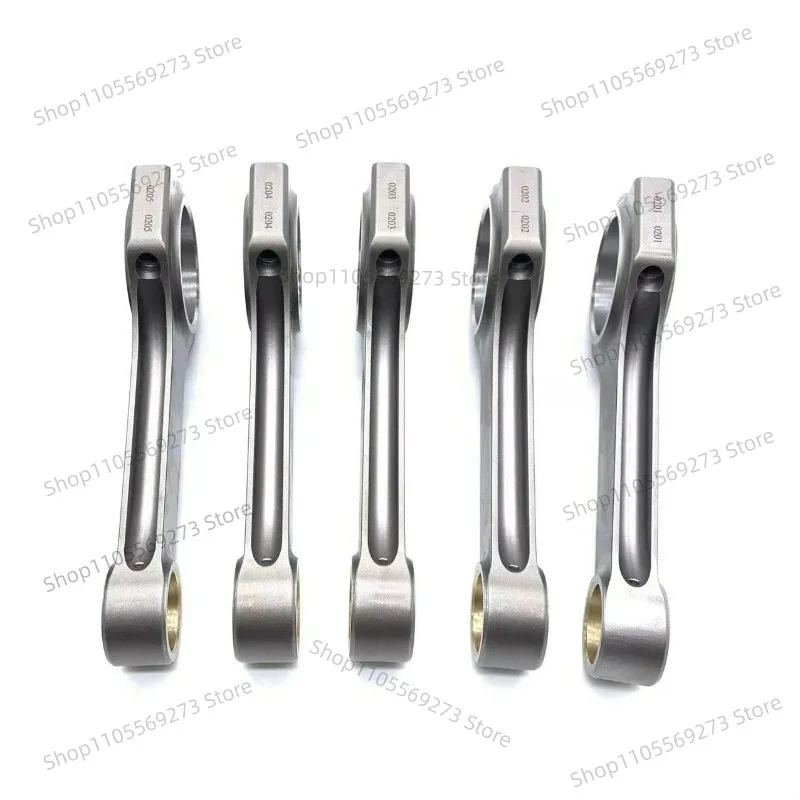 H-beam Forged Conrod OM605 148.7mm Connecting Rod Engine Parts One Set