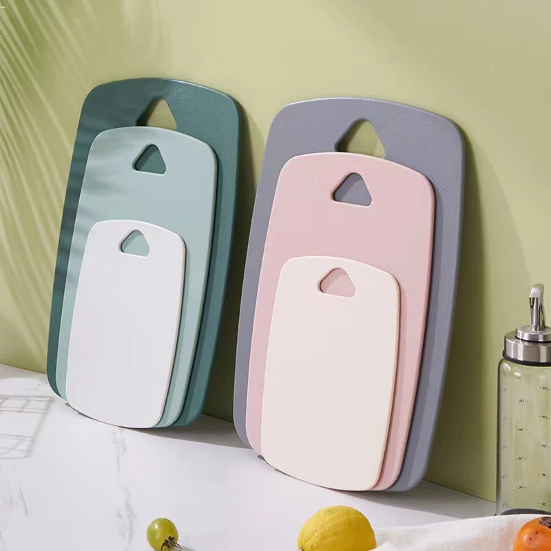 Cutting Boards for Kitchen Plastic Cutting Board Thick Chopping Boards Fruits Chopping Board Double Sided Fruit Cutting Board