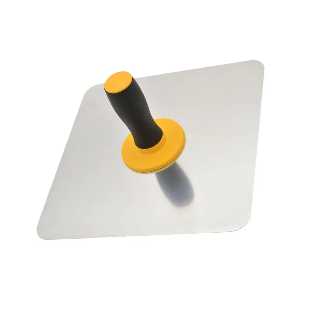 

Aluminum Two-Tone Handle Mud Board Plastering For Concrete Leveling Surface Finishing Tool Finnish Trowel Hand Trowel