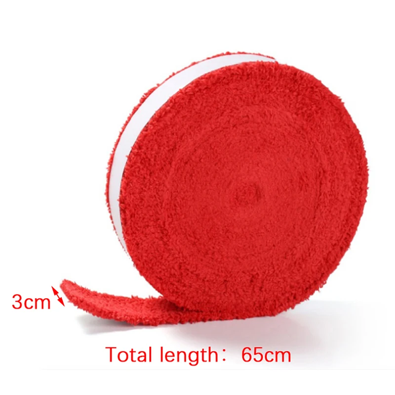 Anti-slip Breathable Sport Over Grip Sweatband Tennis Overgrips Tape Badminton Racket Grips Fishing Rods OverGrip Band