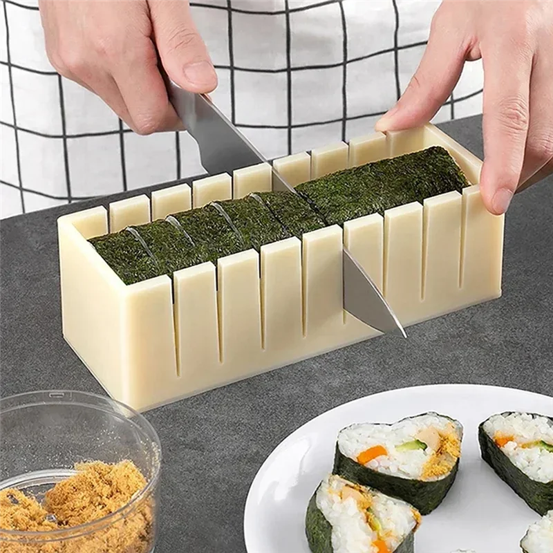 Versatile Sushi Grinder Making Tools Sushi Driver Rice Round Mold Mold Square Sushi Grinder Making Tools Kitchen Cooking Tools