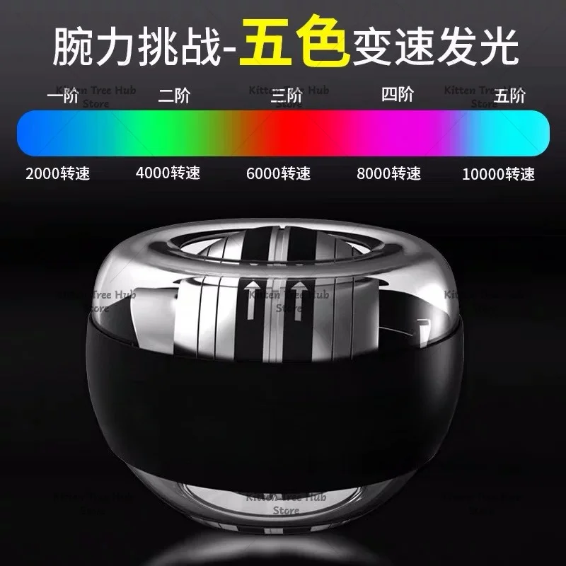 Portable Wrist Power Ball Grip Strength Exerciser for Daily Training