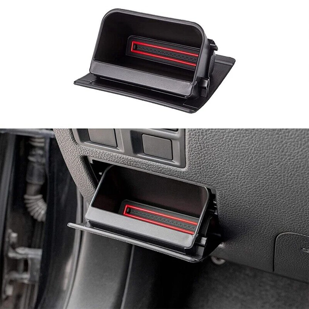 Black Tidy And Clutter-Free Car Interior With Convenient To Interior Inner Coin Container black