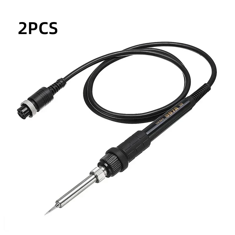 1/2 قطعة سبيكة لحام مقبض أدوات إصلاح اللحام ل Yihua 936 936A 937D 8786D 852 852D محطات لحام 50 واط ارتفاع درجة الحرارة #5