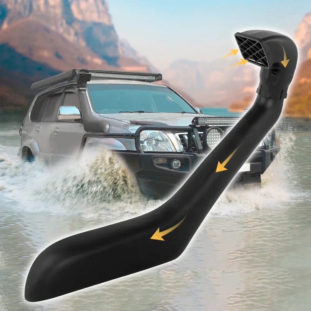 Off Road Air Ram Intake Snorkel Kit For Toyota Prado FJ120 LC120 Land Cruiser 2003-2008 Wading Hose Pipe Car Exterior Accessorie