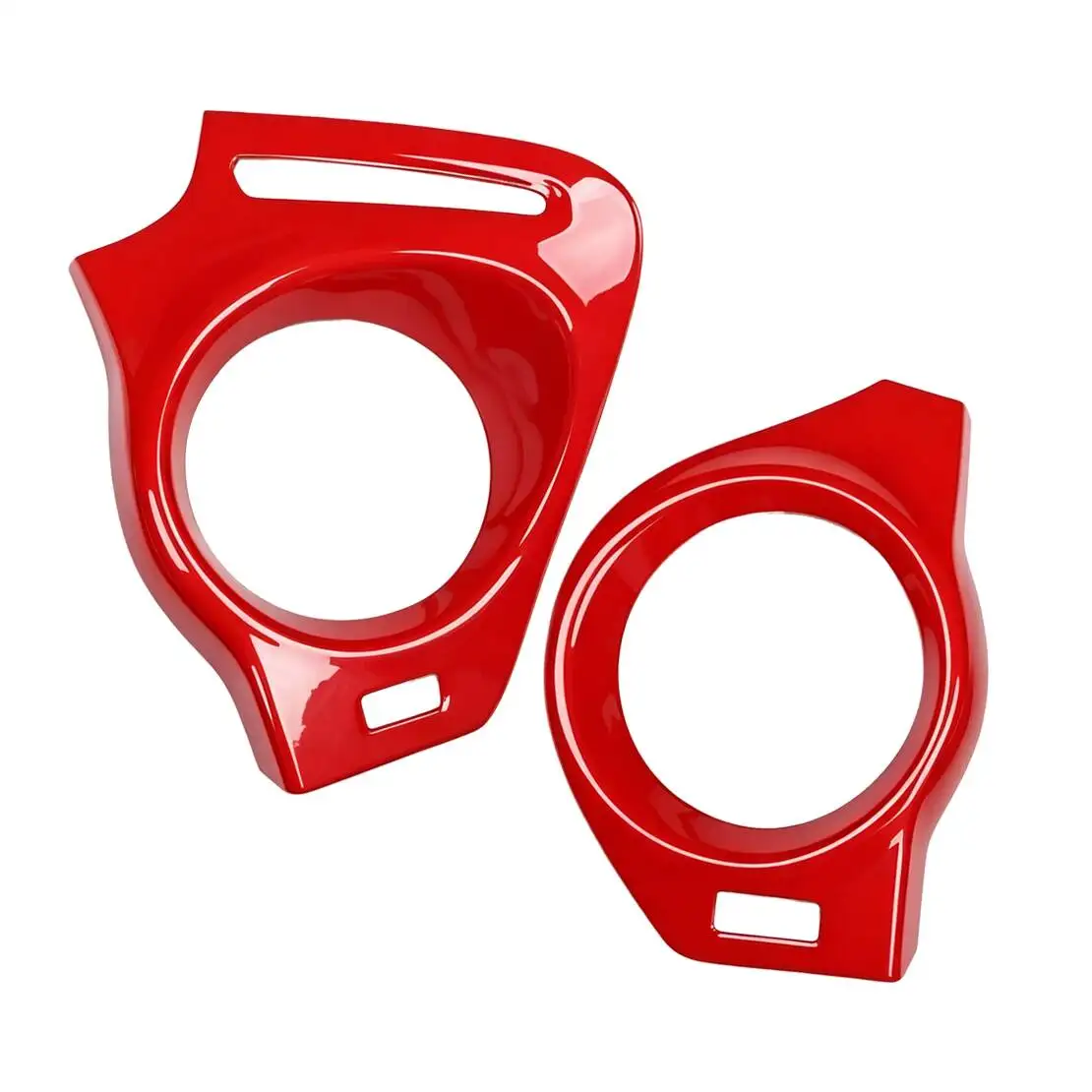 1 Pair Red Side Air Vent Outlet Cover Trim Fit For Lexus IS250 300 350 2006-2012