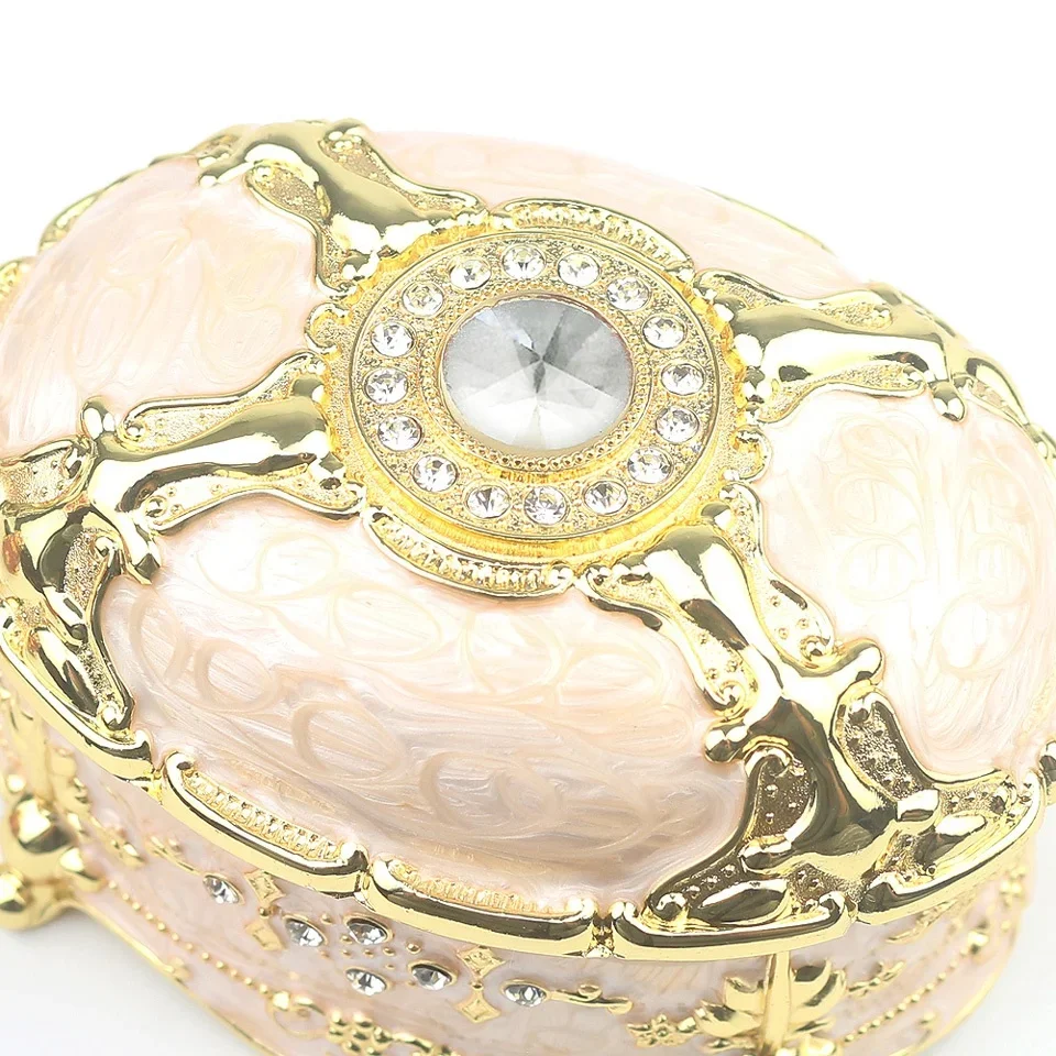 Оптовая продажа, тисненая металлическая музыкальная шкатулка из цинкового сплава, заводное движение, бутик подарков на Рождество, День святого Валентина