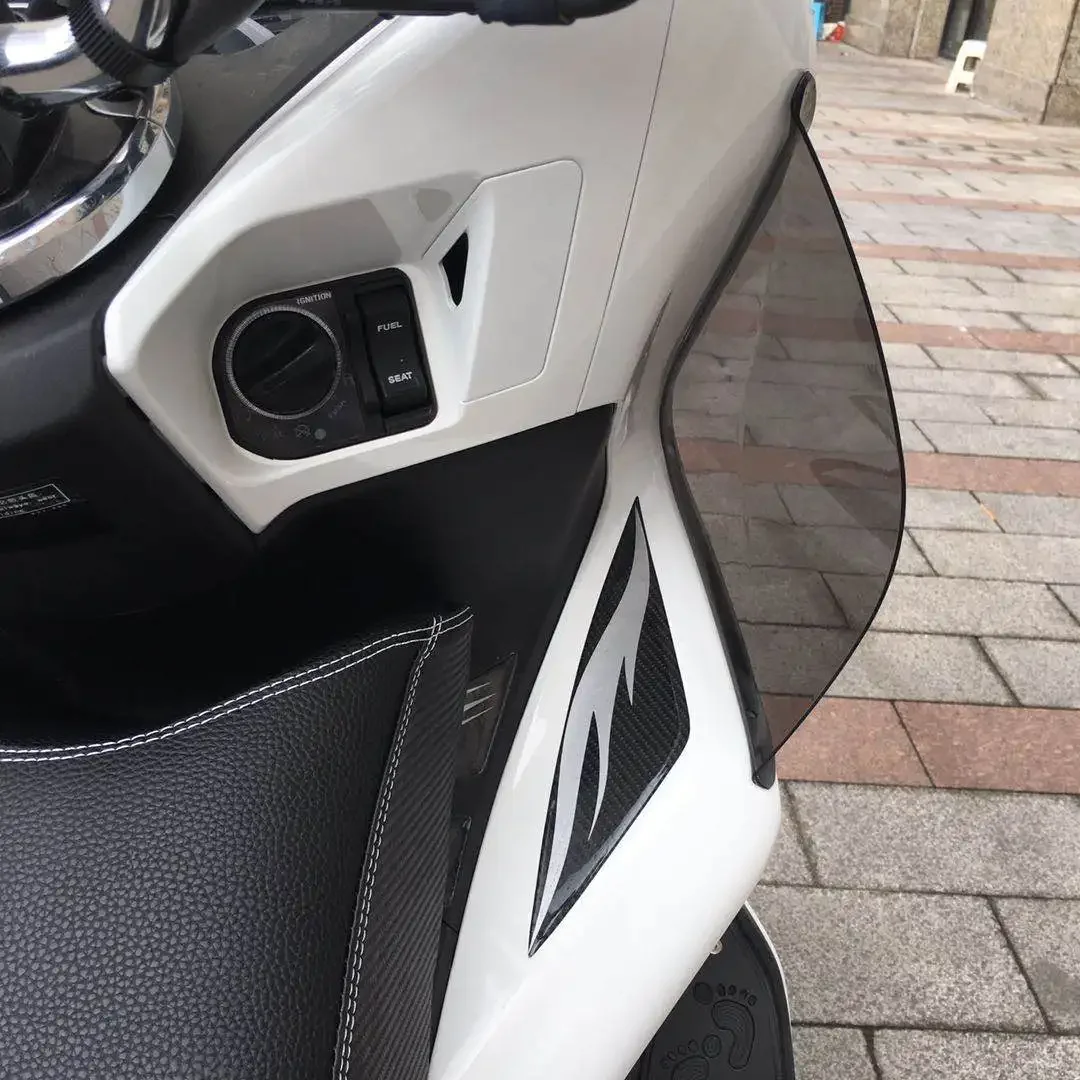 PCX 150 125 Motorcycle Accessories Windshield Side Leg Guard Protector Wind Cover For Honda PCX125 PCX150 2018 2019 2020 - view 6