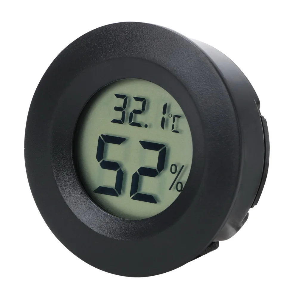 DIYWORK Temperature Humidity Meter Detector Thermometer Hygrometer Fridge Freezer Tester LCD Digital