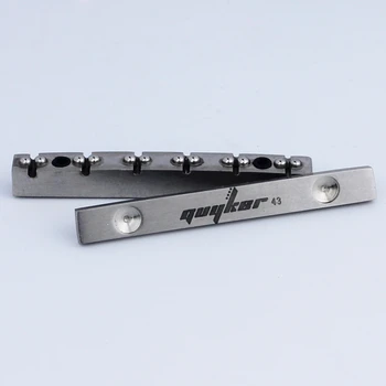 Guyker 42/43 mm gitaarrollermoer - roestvrijstalen moer splitregeling vervangende onderdelen voor LP-stijl gitaar