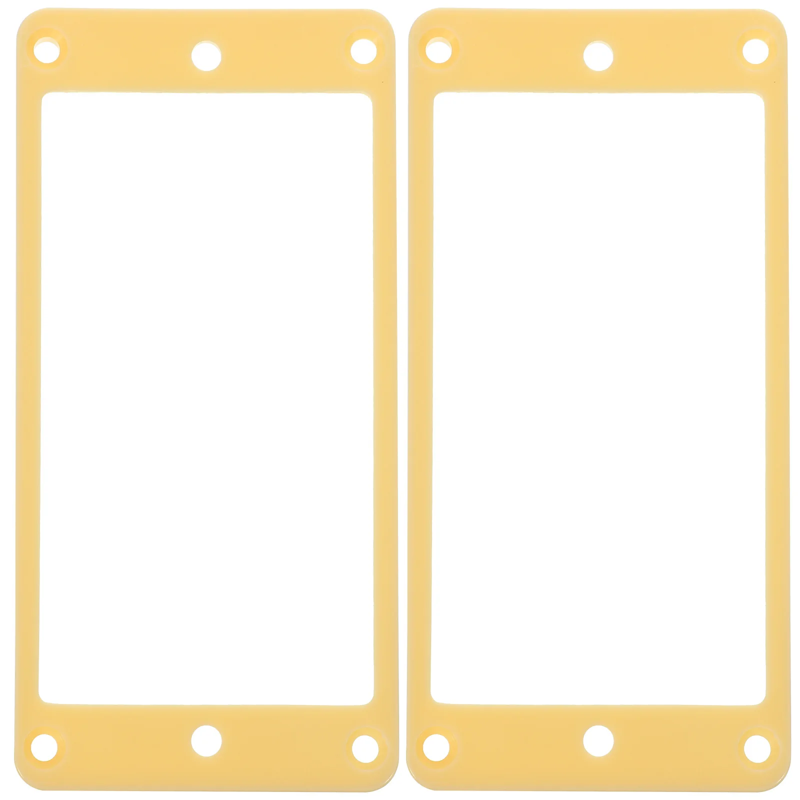 

2Pcs Pickups Frame Electric Guitar Pickup Protective Cover Pickup Protective Frame Replacement Part for Guitar Bass