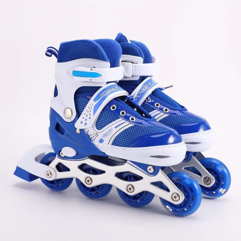 New Four Wheels Children Roller Skates Breathable Girls And Boys Shoes Fashion Casual Sports Kids Sneakers Size S-M-L