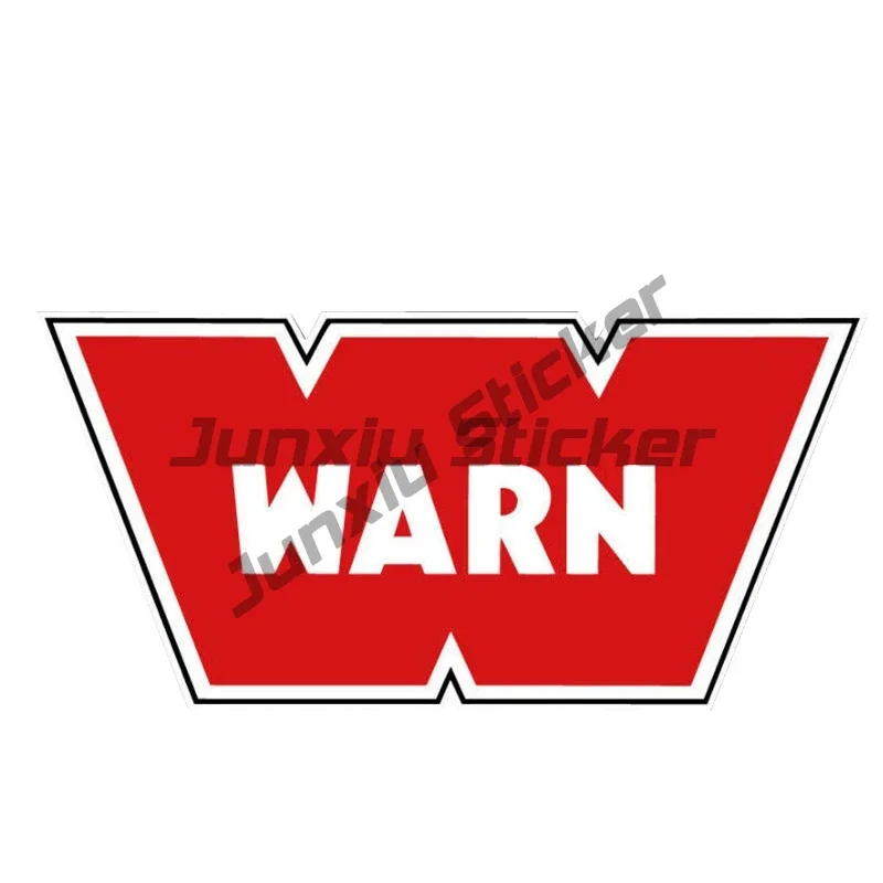 

The Funniest Warn Winch Car Sticker Off Road Vinyl Waterproof Decal Motorcycle Window Creative Design