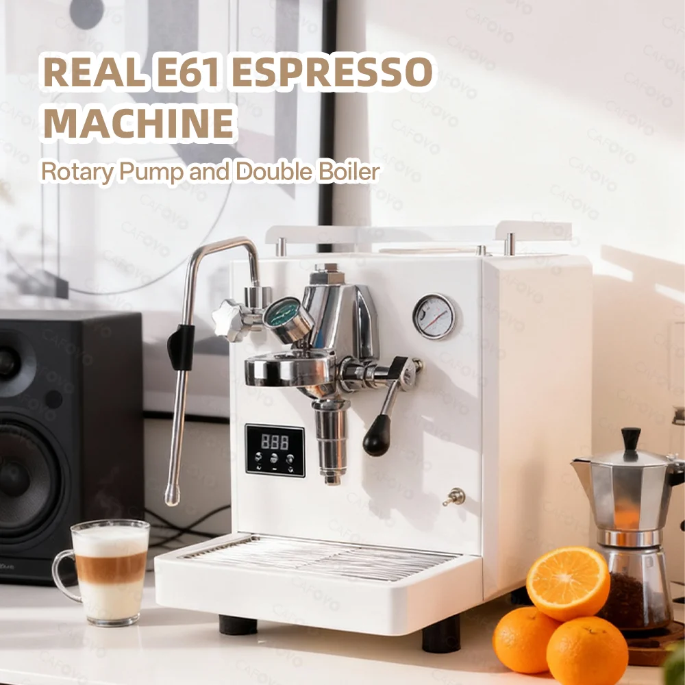CAFOVO E133 リアルE61グループヘッド エスプレッソマシン ロータリー