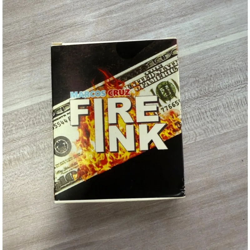 

FIRE INK U.S. by Marcos Cruz Money Magic Stage / Parlor Performer Magic Tricks Illusions Gimmicks Close up Magic Props Magician
