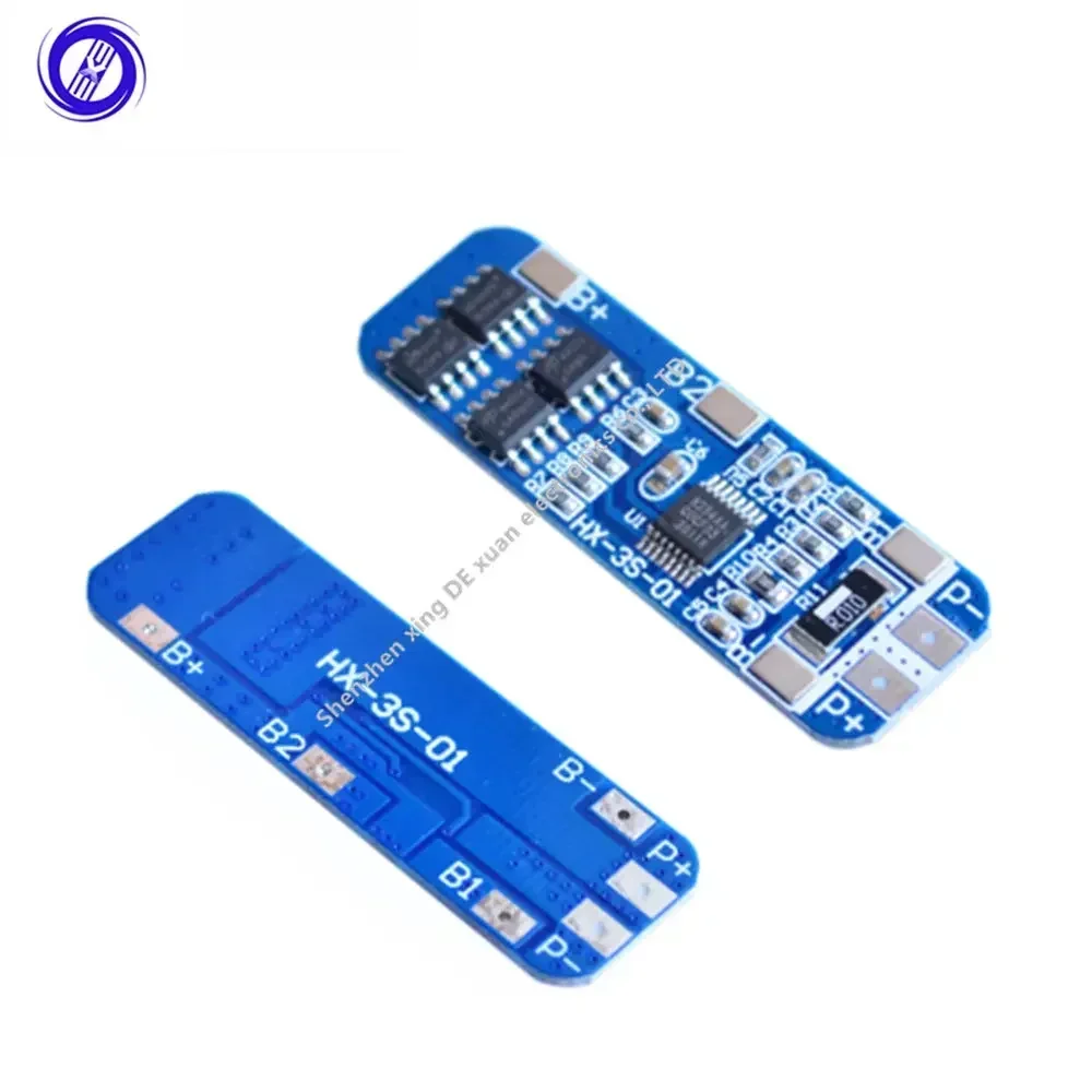 18650 배터리 및 리튬 폴리머 배터리 팩용 새 3S 리튬 이온 배터리 PCB 12.6V BMS